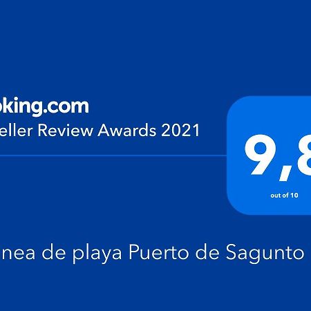 شقة 1ªlinea De Playa Sagunto المظهر الخارجي الصورة